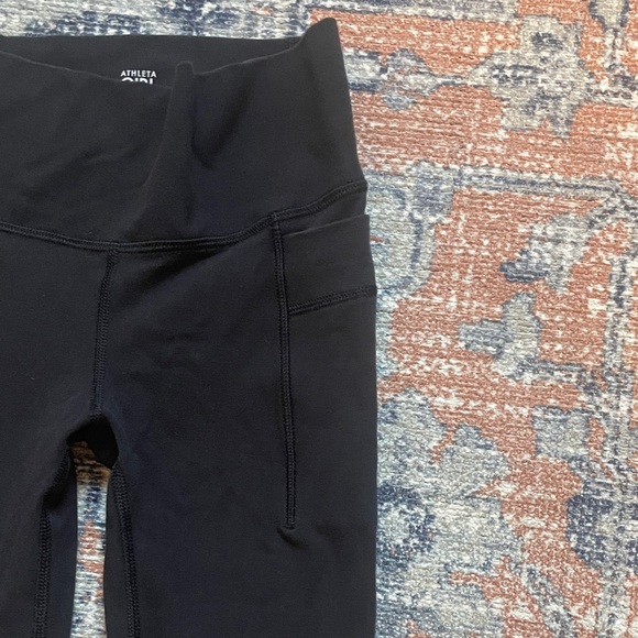 Athleta Girl Black Leggings (size XS/6) - Picture 2 of 6